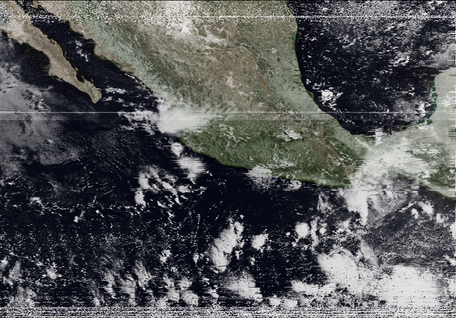 Image of earth from space in color